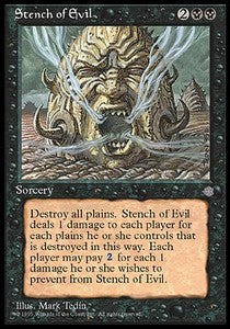 Stench of Evil - Ice Age (Uncommon)