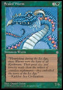 Scaled Wurm - Ice Age (Common)