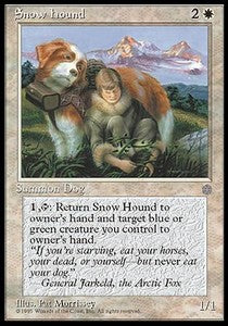 Snow Hound - Ice Age (Uncommon)