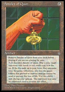 Amulet of Quoz - Ice Age (Rare)