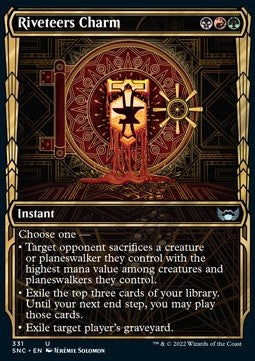 Riveteers Charm (V.1) - Streets of New Capenna: Extras (Uncommon) [XSNC-331]