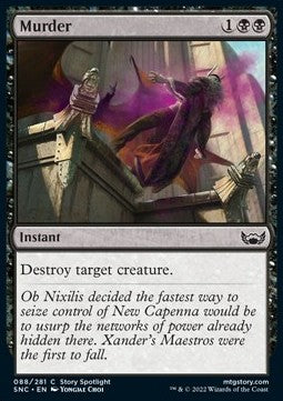 Murder - Streets of New Capenna (Common) [SNC-88]