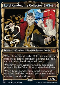 Lord Xander, the Collector (V.1) - Streets of New Capenna: Extras (Mythic) [XSNC-315]