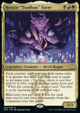 Henzie "Toolbox" Torre - Commander: Streets of New Capenna (Mythic) [NCC-2]