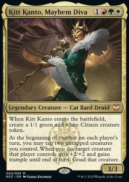 Kitt Kanto, Mayhem Diva - Commander: Streets of New Capenna (Mythic) [NCC-4]
