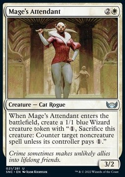 Mage's Attendant - Streets of New Capenna (Uncommon) [SNC-21]