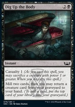 Dig Up the Body - Streets of New Capenna (Common) [SNC-76]