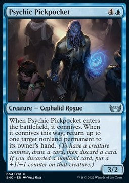 Psychic Pickpocket - Streets of New Capenna (Uncommon) [SNC-54]