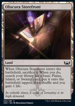 Obscura Storefront - Streets of New Capenna (Common) [SNC-252]