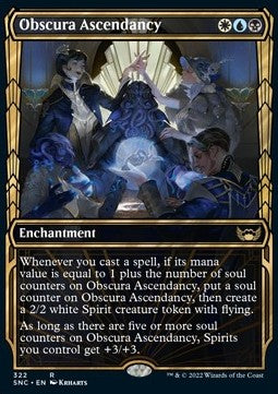 Obscura Ascendancy (V.1) - Streets of New Capenna: Extras (Rare) [XSNC-322]