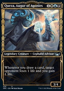 Queza, Augur of Agonies (V.1) - Streets of New Capenna: Extras (Uncommon) [XSNC-326]