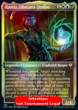 Kamiz, Obscura Oculus (V.2) - Commander: Streets of New Capenna: Extras (Special) [XNCC-188]