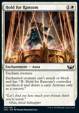 Hold for Ransom - Streets of New Capenna (Common) [SNC-16]