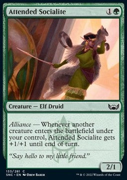 Attended Socialite - Streets of New Capenna (Common) [SNC-133]