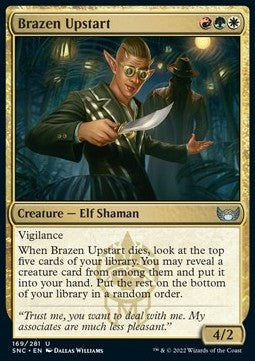 Brazen Upstart - Streets of New Capenna (Uncommon) [SNC-169]