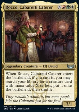 Rocco, Cabaretti Caterer - Streets of New Capenna (Uncommon) [SNC-218]