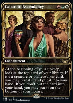 Cabaretti Ascendancy (V.1) - Streets of New Capenna: Extras (Rare) [XSNC-299]