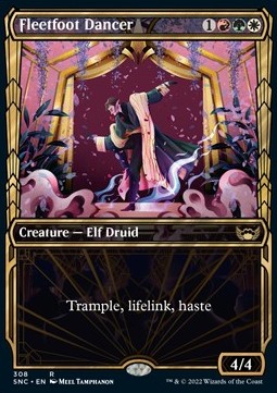 Fleetfoot Dancer (V.1) - Streets of New Capenna: Extras (Rare) [XSNC-308]