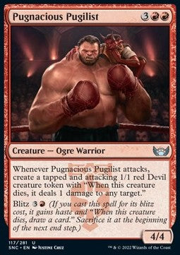 Pugnacious Pugilist - Streets of New Capenna (Uncommon) [SNC-117]