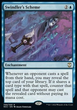 Swindler's Scheme - Commander: Streets of New Capenna (Rare) [NCC-88]