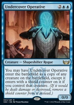 Undercover Operative - Streets of New Capenna (Rare) [SNC-63]