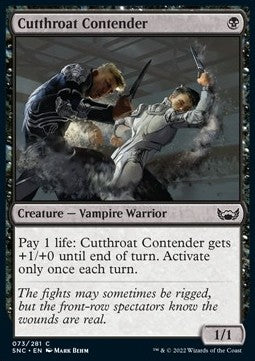 Cutthroat Contender - Streets of New Capenna (Common) [SNC-73]
