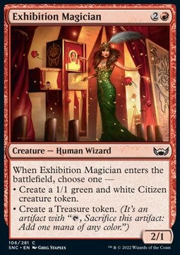 Exhibition Magician - Streets of New Capenna (Common) [SNC-106]