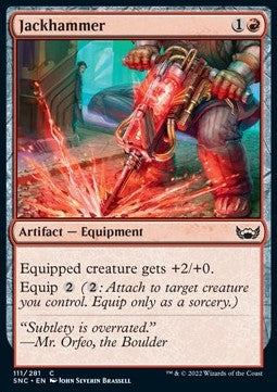 Jackhammer - Streets of New Capenna (Common) [SNC-111]