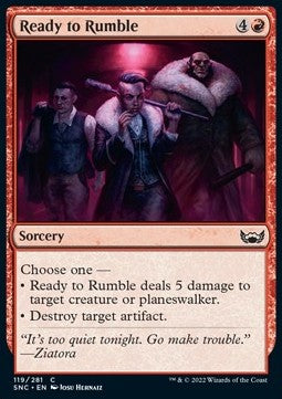 Ready to Rumble - Streets of New Capenna (Common) [SNC-119]