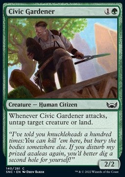 Civic Gardener - Streets of New Capenna (Common) [SNC-140]