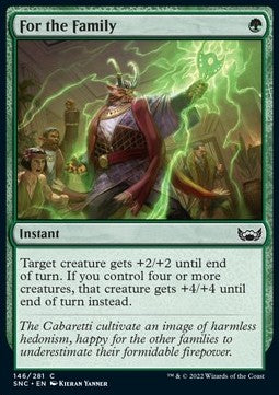 For the Family - Streets of New Capenna (Common) [SNC-146]