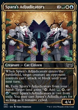 Spara's Adjudicators (V.1) - Streets of New Capenna: Extras (Common) [XSNC-335]