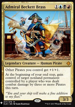 Admiral Beckett Brass - The List (Mythic) [ZNL-217]