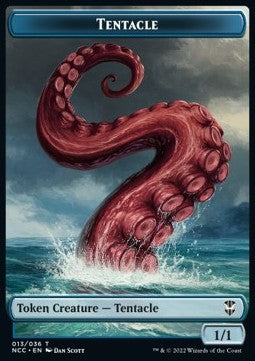 Tentacle Token (U 1/1) // Clue Token - Commander: Streets of New Capenna: Extras (Token) [XNCC-T 13/34]