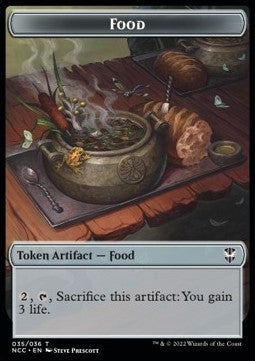 Food Token // Citizen Token (GW 1/1) - Commander: Streets of New Capenna: Extras (Token) [XNCC-T 35/12]