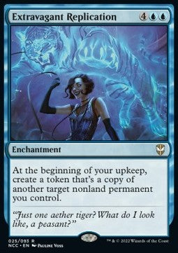 Extravagant Replication - Commander: Streets of New Capenna (Rare) [NCC-25]