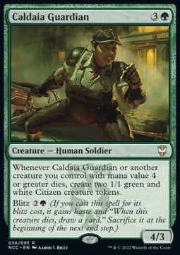 Caldaia Guardian - Commander: Streets of New Capenna (Rare) [NCC-56]