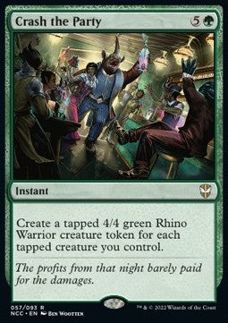 Crash the Party - Commander: Streets of New Capenna (Rare) [NCC-57]