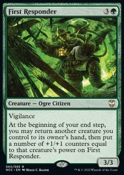 First Responder - Commander: Streets of New Capenna (Rare) [NCC-60]