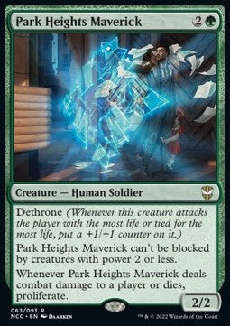 Park Heights Maverick - Commander: Streets of New Capenna (Rare) [NCC-63]