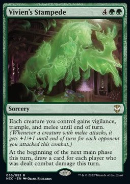 Vivien's Stampede - Commander: Streets of New Capenna (Rare) [NCC-65]