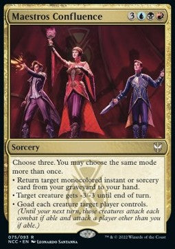 Maestros Confluence - Commander: Streets of New Capenna (Rare) [NCC-75]