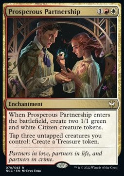 Prosperous Partnership - Commander: Streets of New Capenna (Rare) [NCC-78]