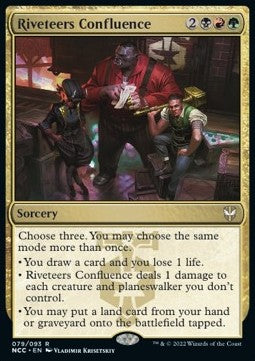 Riveteers Confluence - Commander: Streets of New Capenna (Rare) [NCC-79]