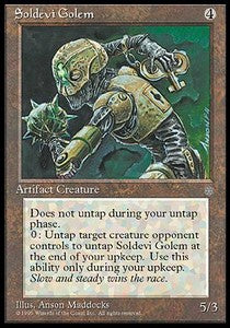 Soldevi Golem - Ice Age (Rare)