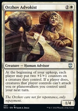 Orzhov Advokist - Commander: Streets of New Capenna (Uncommon) [NCC-207]
