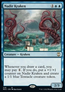 Nadir Kraken - Commander: Streets of New Capenna (Rare) [NCC-228]
