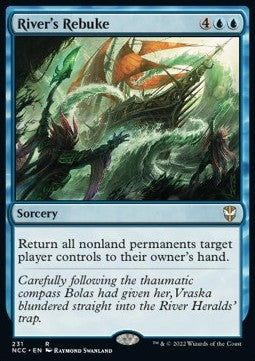 River's Rebuke - Commander: Streets of New Capenna (Rare) [NCC-231]