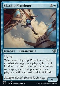 Skyship Plunderer - Commander: Streets of New Capenna (Uncommon) [NCC-232]
