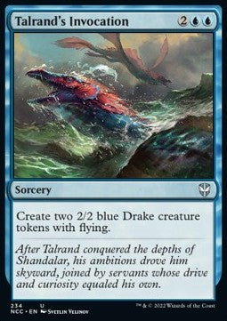 Talrand's Invocation - Commander: Streets of New Capenna (Uncommon) [NCC-234]